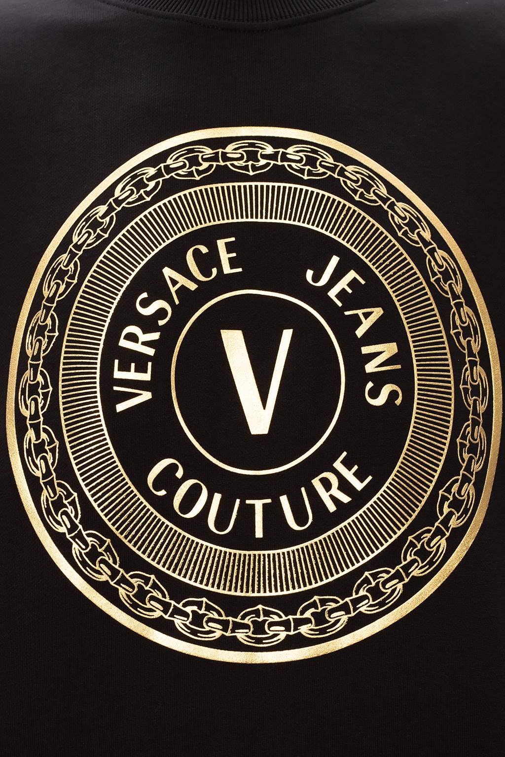 Black Logo sweatshirt Versace Jeans Couture - Vitkac Canada